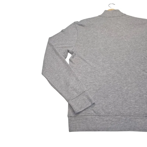 RLX Ralph Lauren Golf Mockneck Jacket Full Zip Stretch Hthr Grey Mens L NWT $228 - Picture 9 of 12